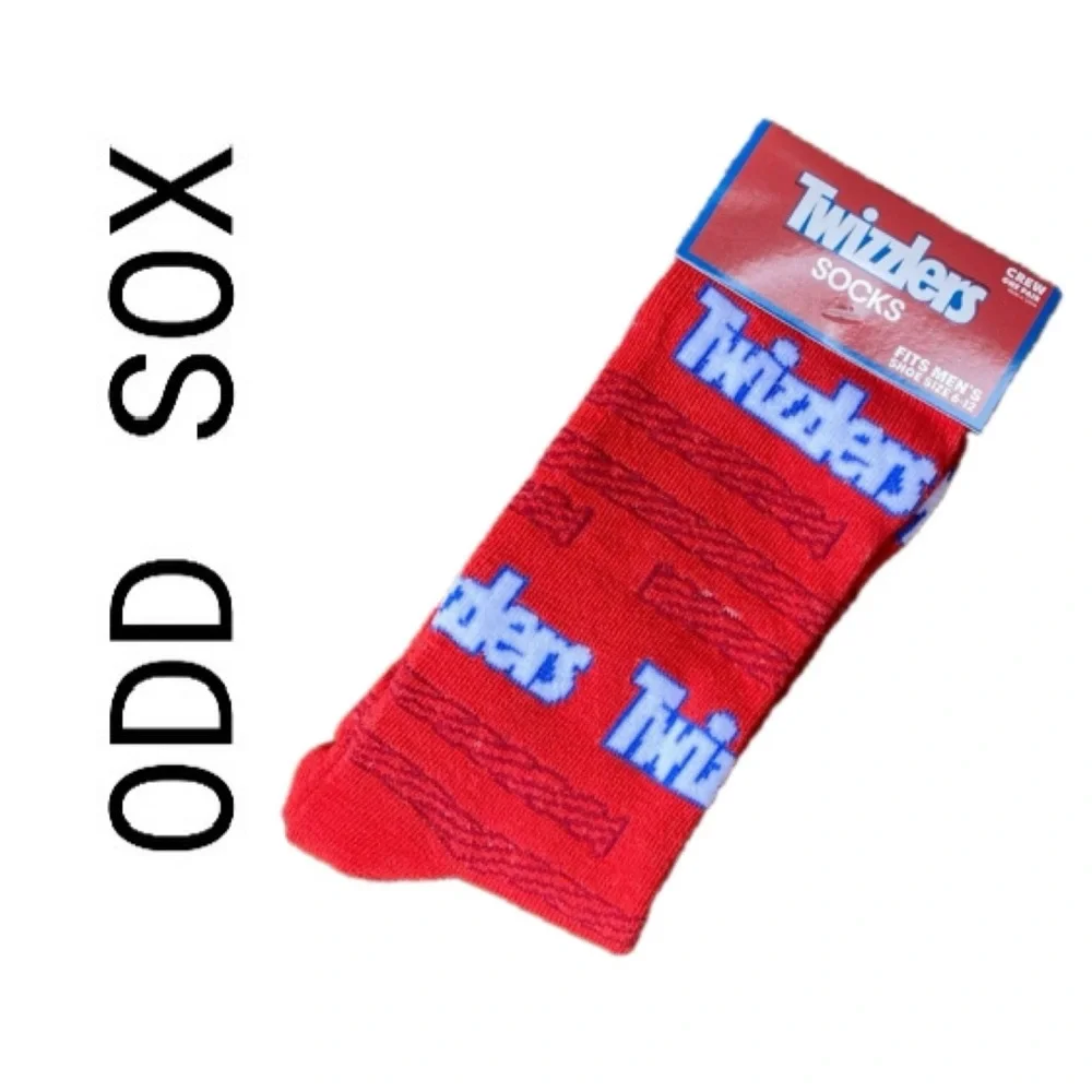 Odd Sox Twizzlers Crew Socks Men’s 6-12
